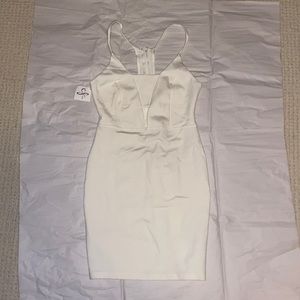 White Spaghetti Strap Dress.